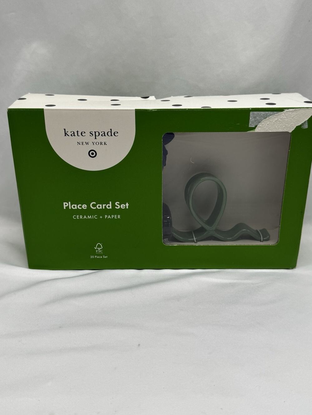 Kate Spade Target Collab Place Cards & Holders Set Birthday Wedding Party NIB